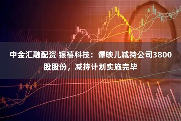 中金汇融配资 银禧科技：谭映儿减持公司3800股股份，减持计划实施完毕