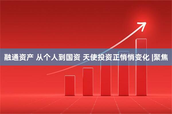 融通资产 从个人到国资 天使投资正悄悄变化 |聚焦